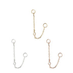 Buddha | 14k gold | Round Center Chain | CZ