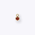 Tether | 14k gold | Luka Charm | Garnet