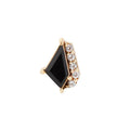 Buddha | 14k gold | Elevate | Black Spinel + CZ