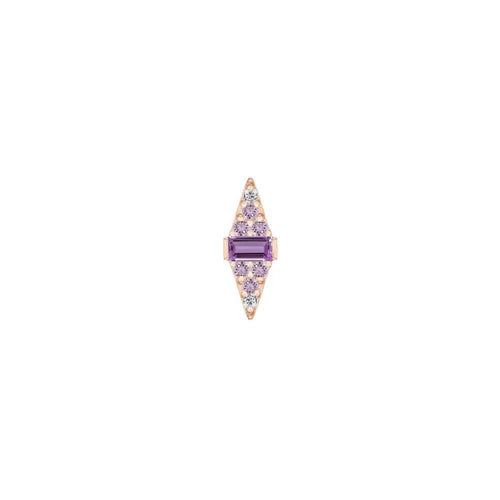 Buddha | 14k gold | Electric Feel | Amethyst Ombré