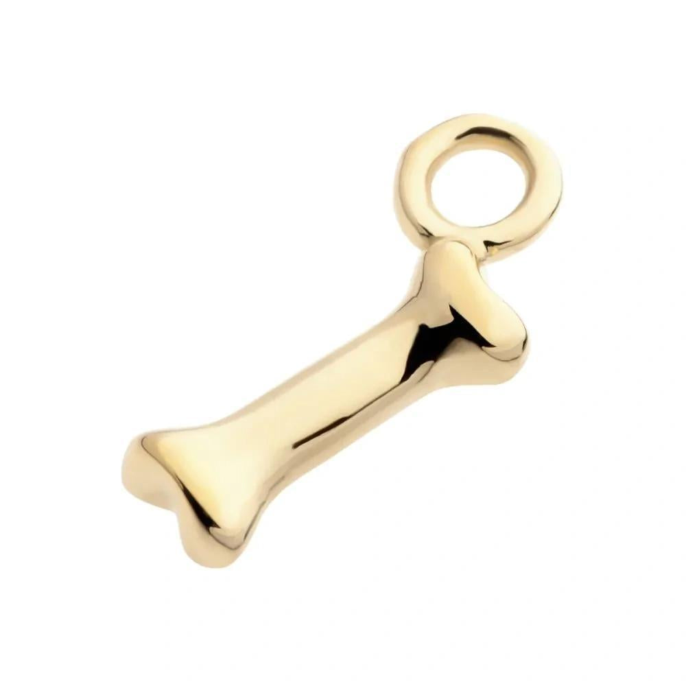 Invictus | 14k gold | Bone Charm