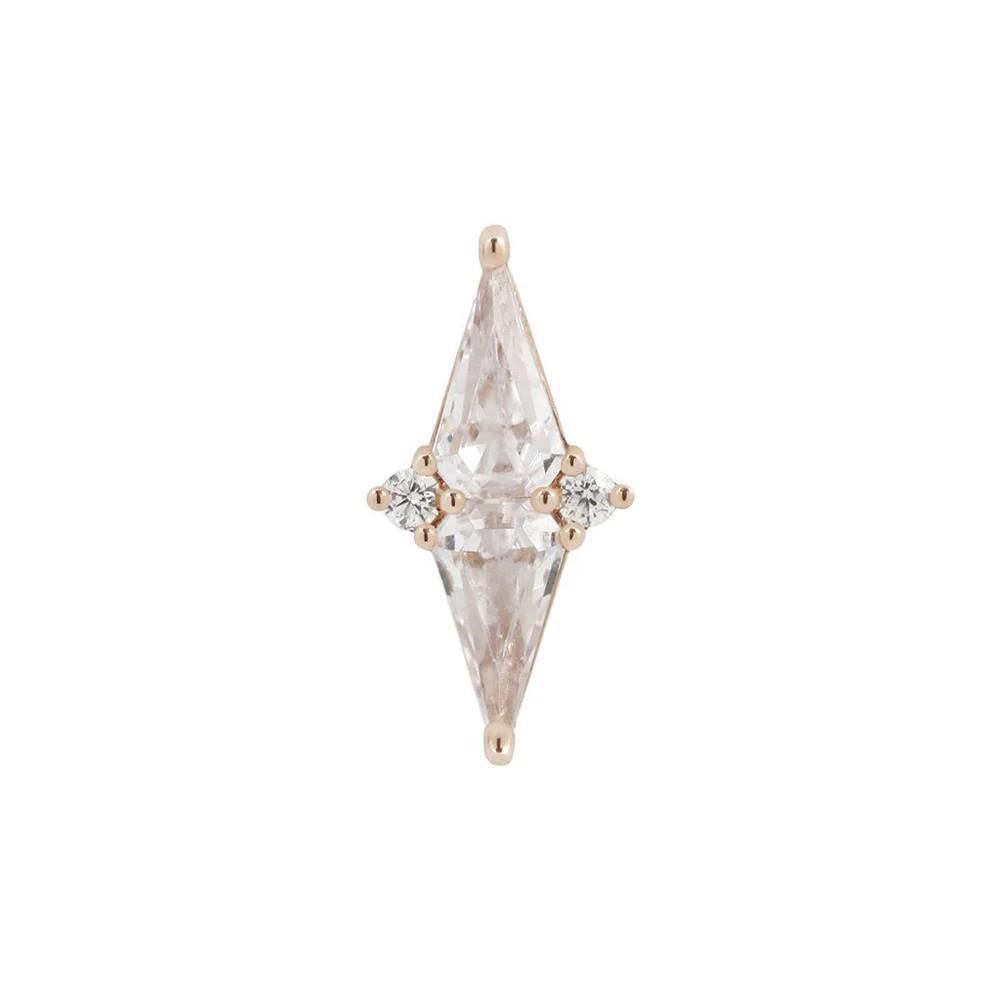 Buddha | 14k gold | Hi, Society | Swarovski Crystal CZ