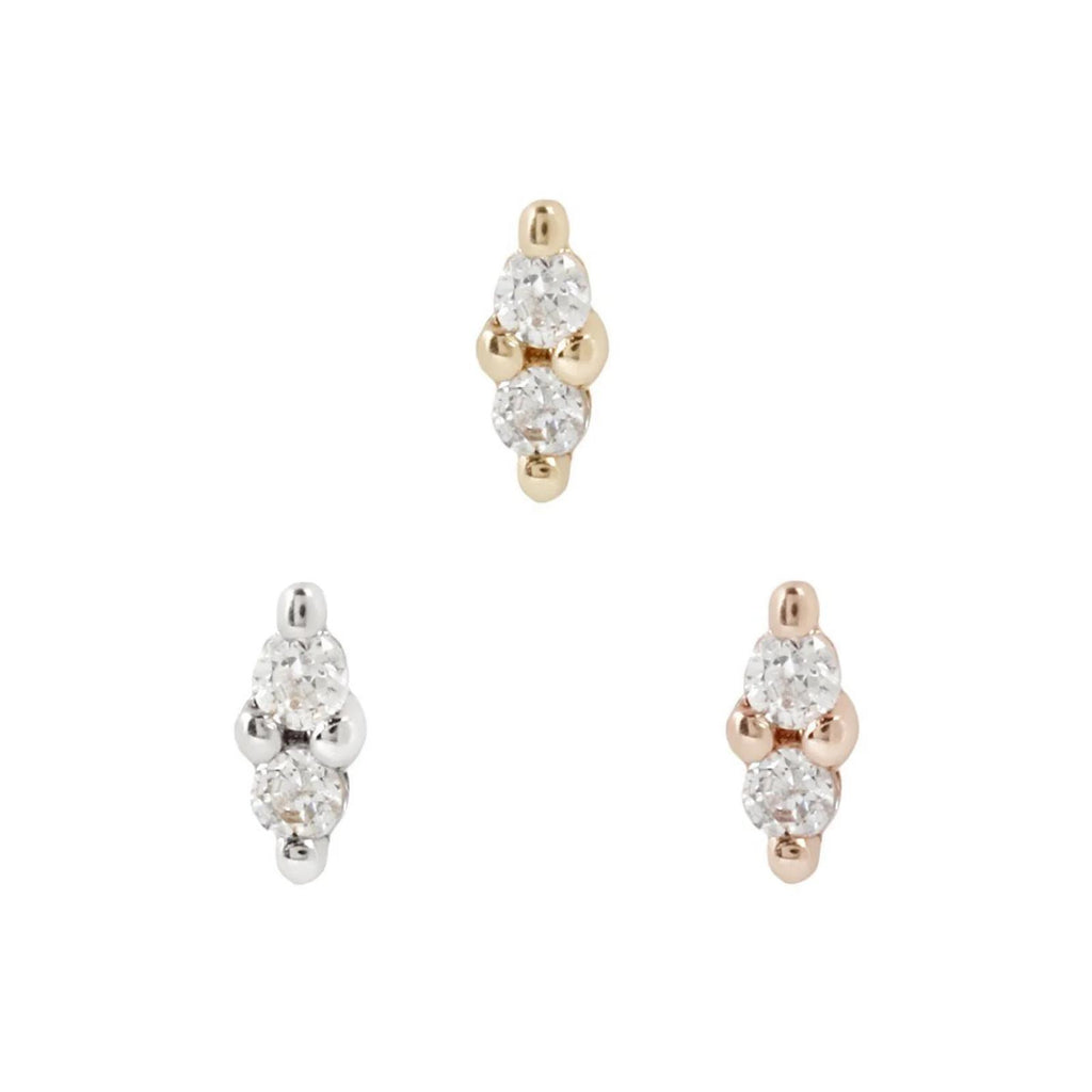 Buddha | 14k gold | Mishka 2 | Swarovski Crystal CZ