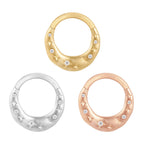 Buddha | 14k gold | Wishful Thinking | CZ