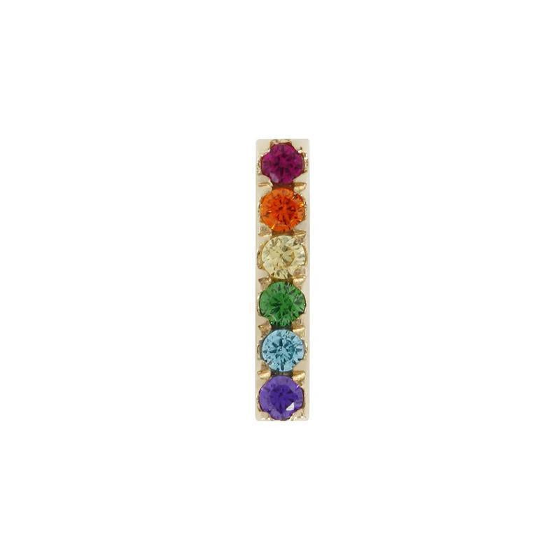 Buddha | 14k gold | Rainbow Rowe| CZ