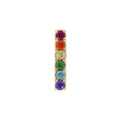 Buddha | 14k gold | Rainbow Rowe| CZ