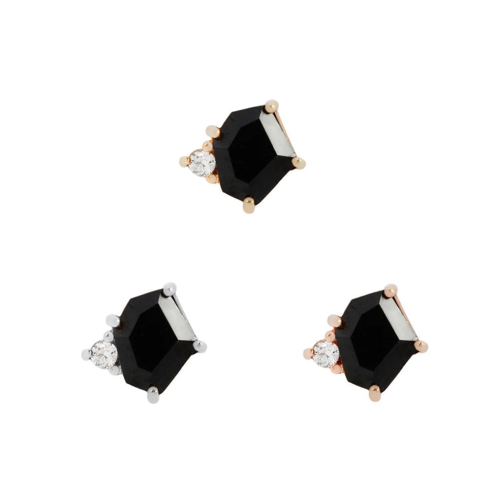 Buddha | 14k gold | Elicit | Black Spinel + CZ