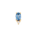 Buddha | 14k gold | Desden | London Blue Topaz + CZ