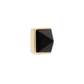 Buddha | 14k gold | Pyramid Reverse | Black Agate