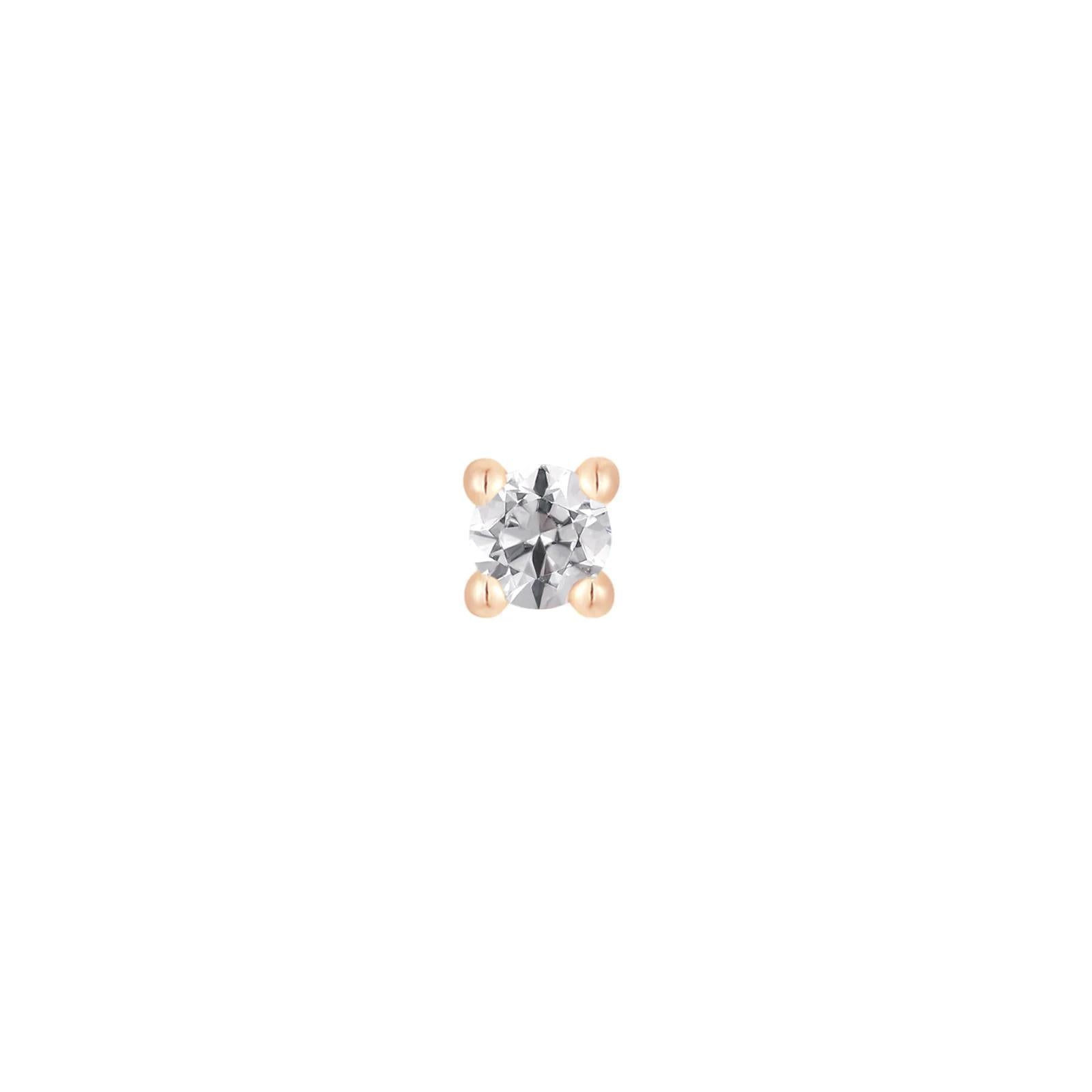 Buddha | 14k gold | Prong | Swarovski Crystal CZ