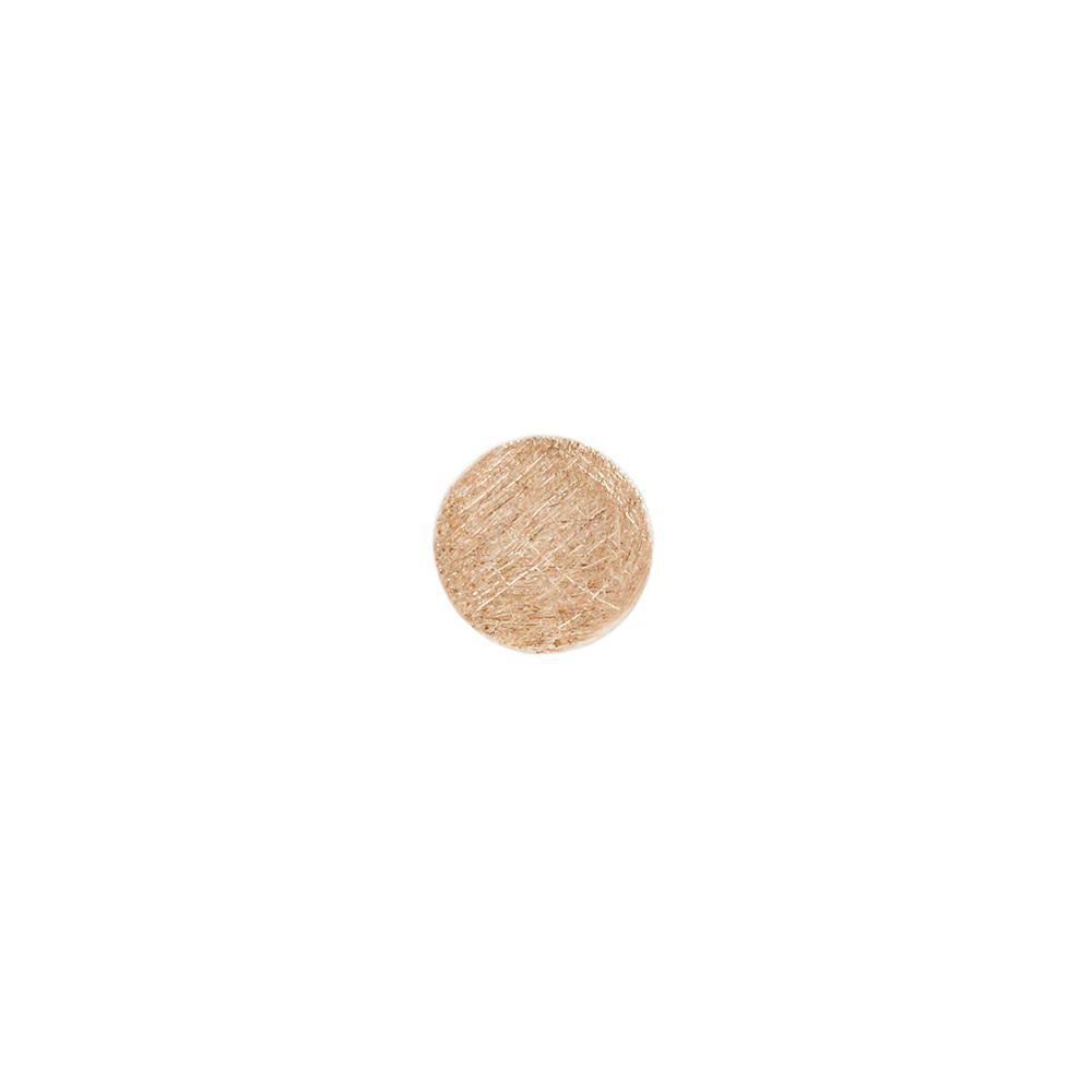 Buddha | 14k gold | Textured Disk