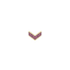 Buddha | 14k Gold | Rave Threadless End | Amethyst