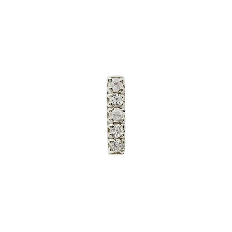 Buddha | 14k gold | Rowe| White Sapphire