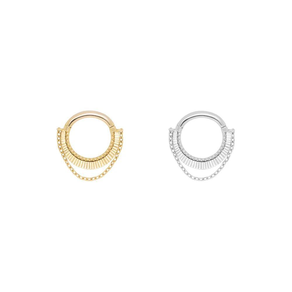 Buddha | 14k gold | Republique Clicker | 16g 5/16
