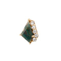 Buddha | 14k gold | Elevate | Moss Agate