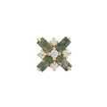 Buddha | 14k gold | Covet | Moss Agate