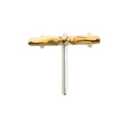 Invictus | 14k gold | Pot Leaf with Triple Chain