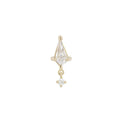 Buddha | 14k gold | It's All Happening | Clear CZ