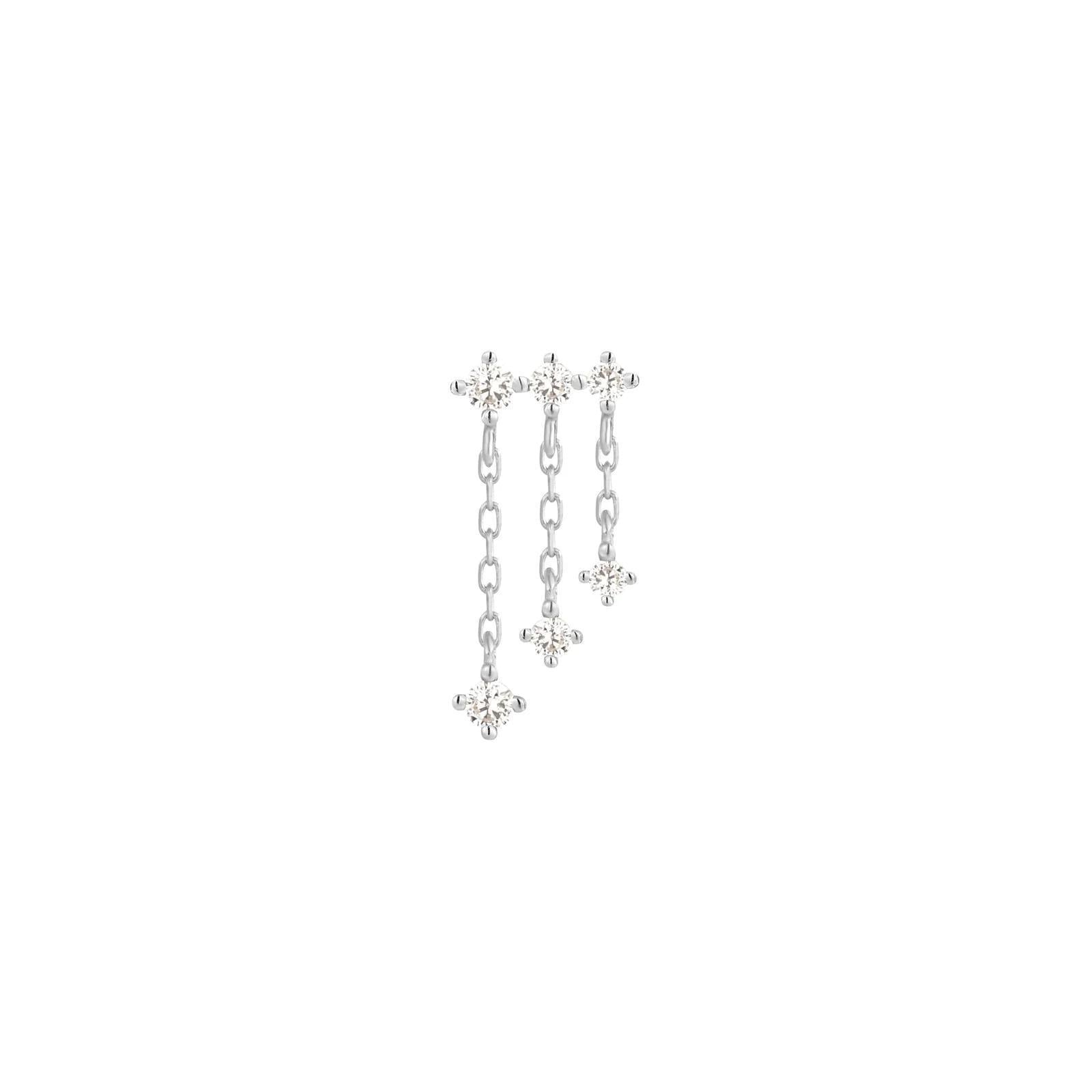 Buddha | 14k gold | Cascade | Clear CZ