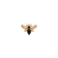 Buddha | 14k gold | Bee Chic | Black Spinel