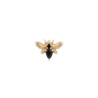 Buddha | 14k gold | Bee Chic | Black Spinel