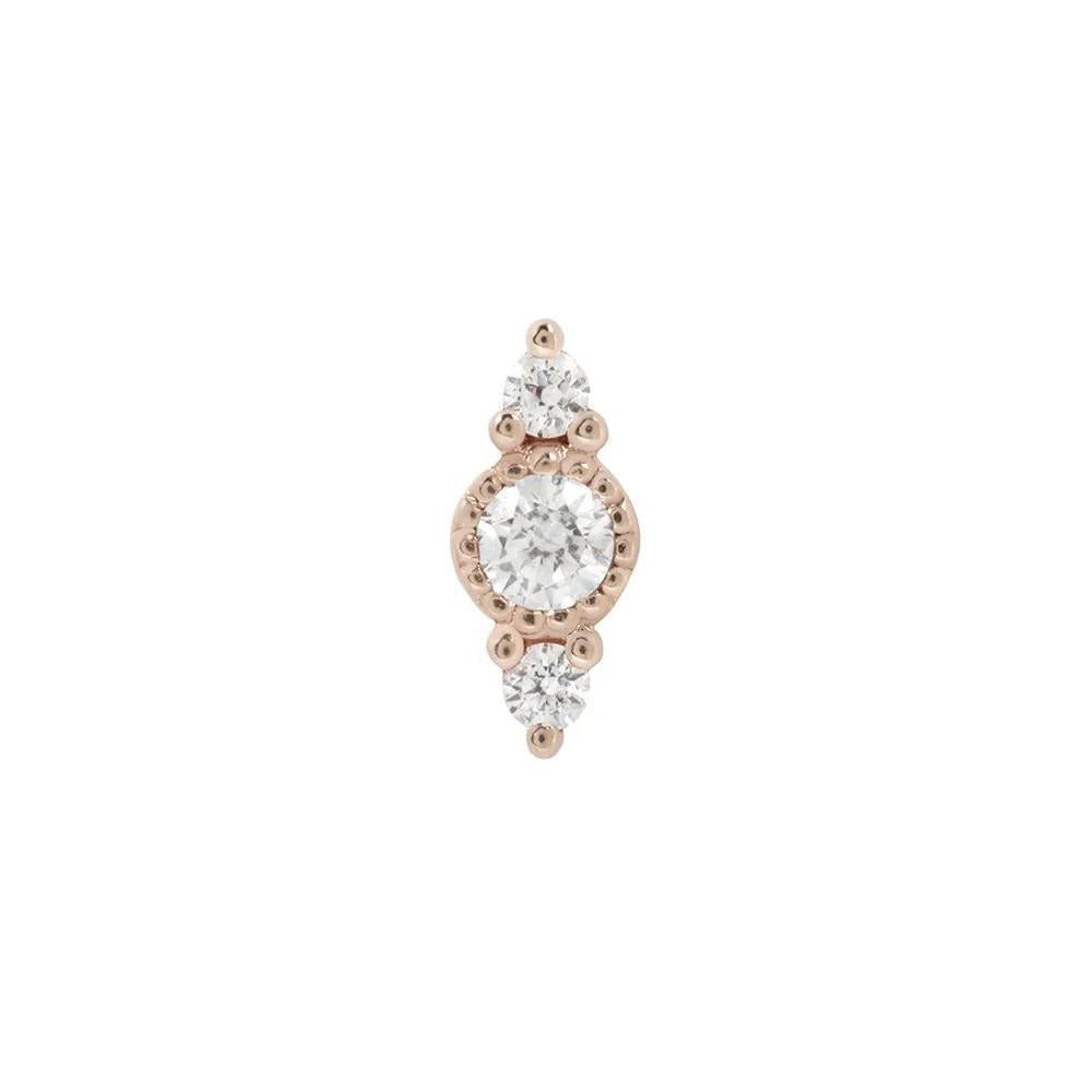 Buddha | 14k gold | Lucien | Swarovski Crystal CZ