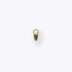 Tether | 14k gold | Linda Charm | London Blue Topaz