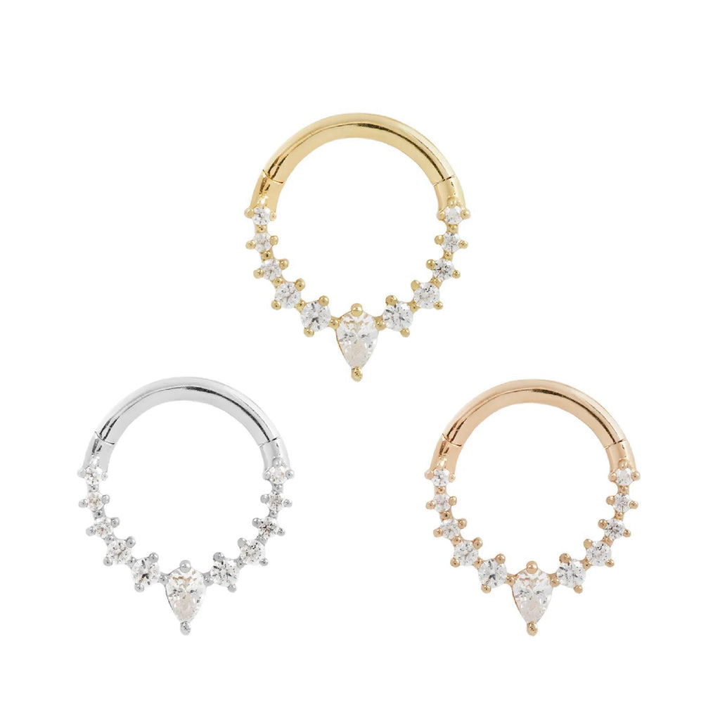 Buddha | 14k gold | Athena | Swarovski Crystal CZ