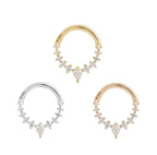 Buddha | 14k gold | Athena | Swarovski Crystal CZ