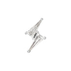 Buddha | 14k gold | Electrify | Clear CZ