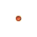 Buddha | 14k gold | Peekaboo | Orange Garnet