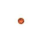 Buddha | 14k gold | Peekaboo | Orange Garnet