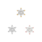 Buddha | 14k gold | Bloom | White Diamond