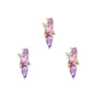 Buddha | 14k gold | Visionary | Amethyst + Pink Sapphire