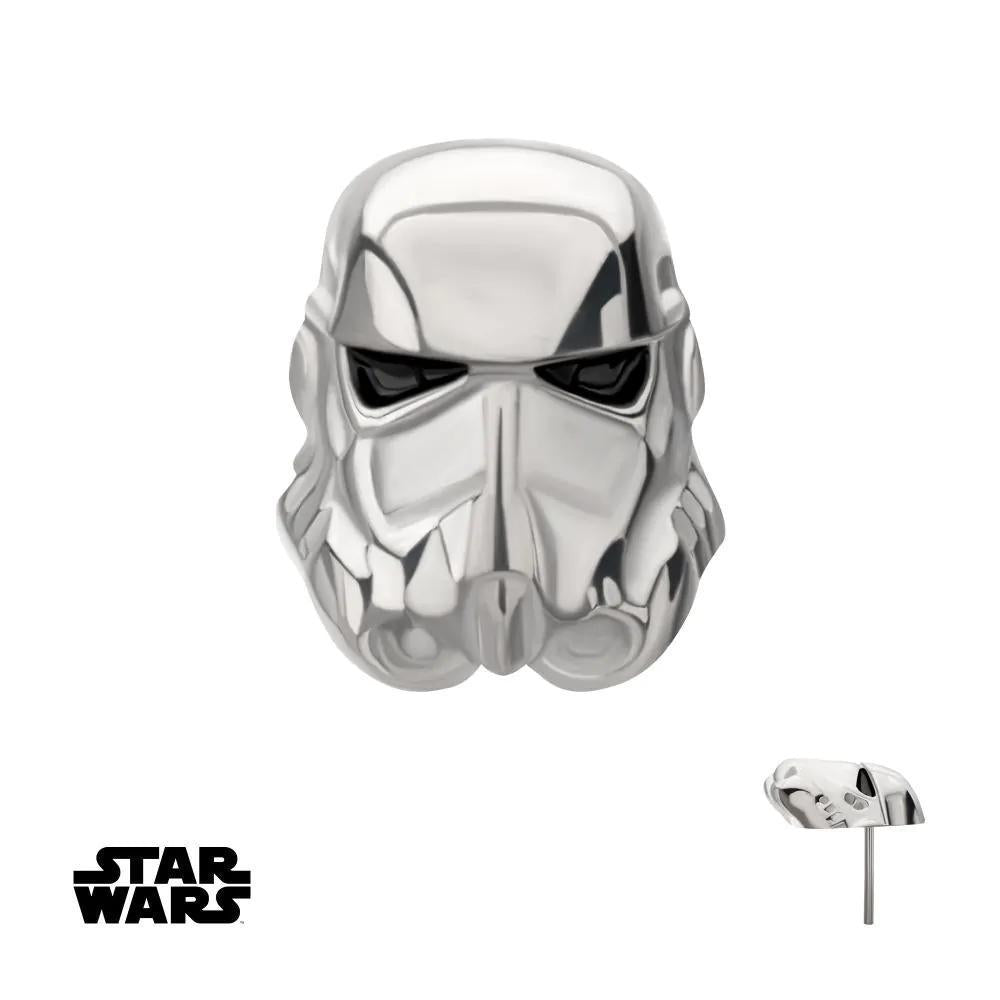 Invictus | Titanium | Threadless Flat Back Star Wars Stormtrooper Top