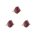 Buddha | 14k gold | Elicit | Amethyst + CZ