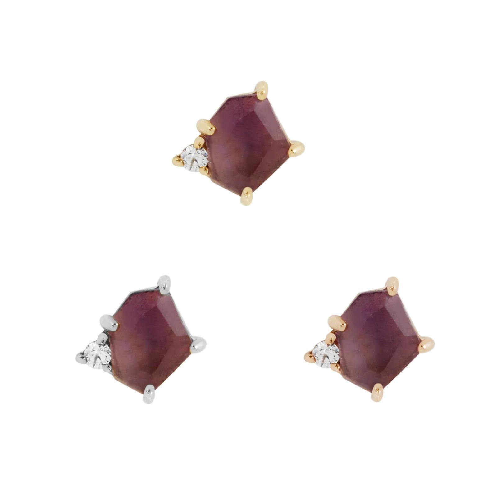 Buddha | 14k gold | Elicit | Amethyst + CZ