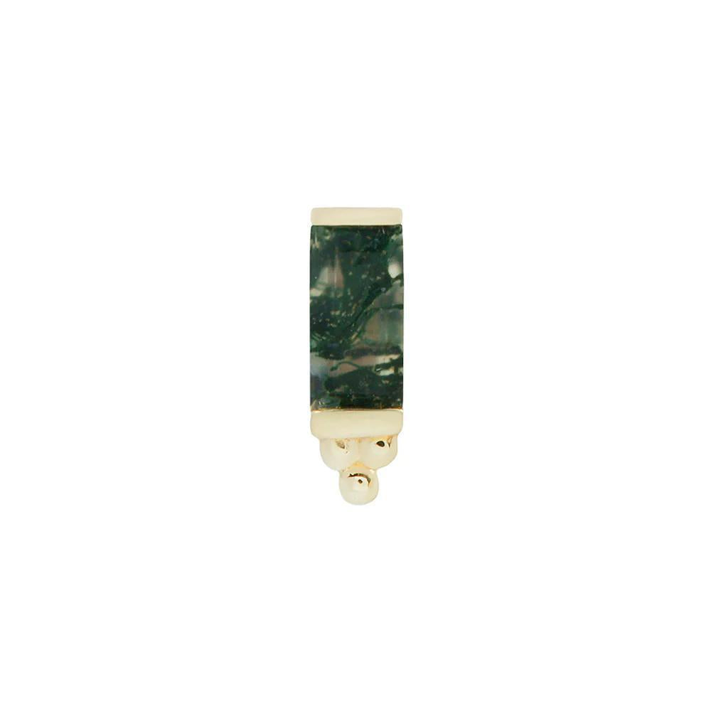 Buddha | 14k gold | Dior | Moss Agate