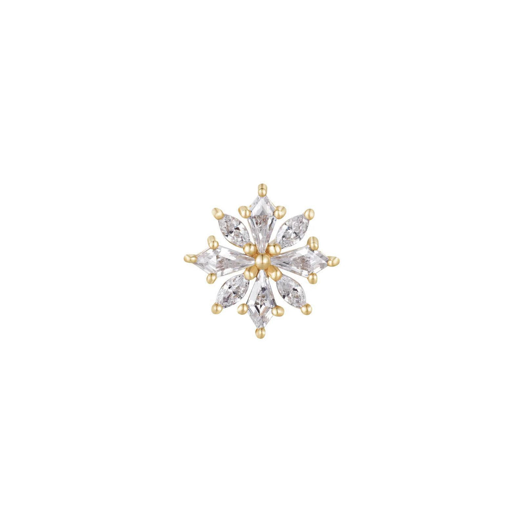 Buddha | 14k gold | Hauteness | Swarovski Crystal CZ