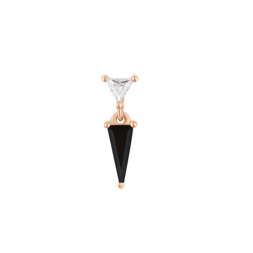 Buddha | 14k gold | Daring | Black Spinel + CZ
