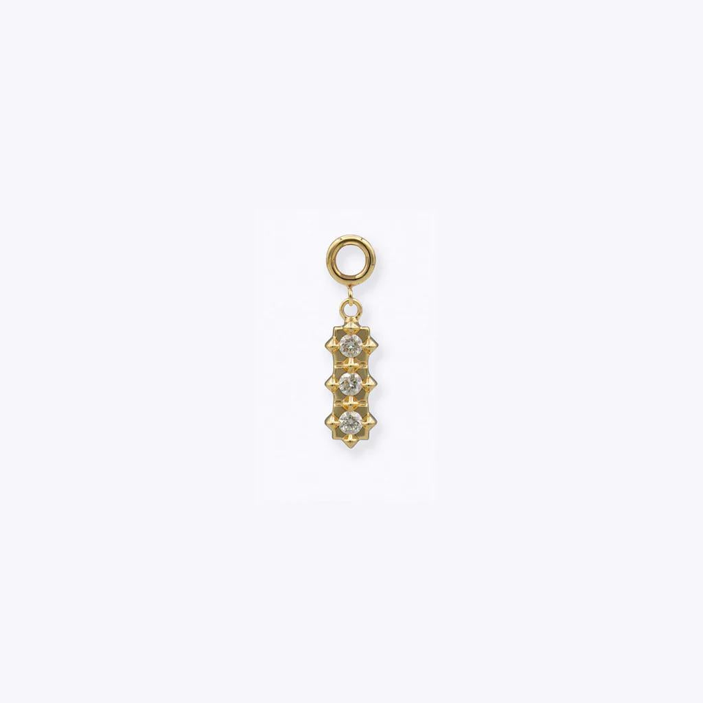 Tether | 14k gold | Stargazer Pendant | Diamond