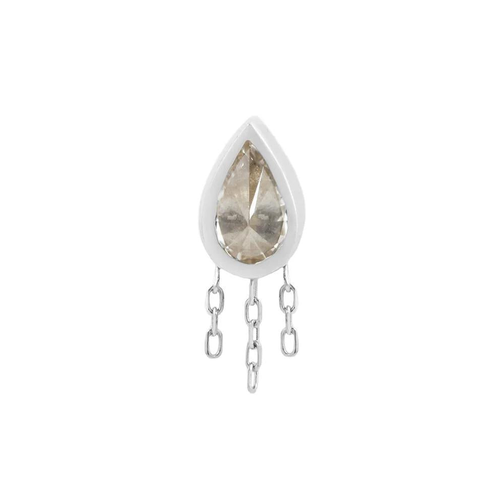 Buddha | 14k gold | Let's Dance | Clear CZ
