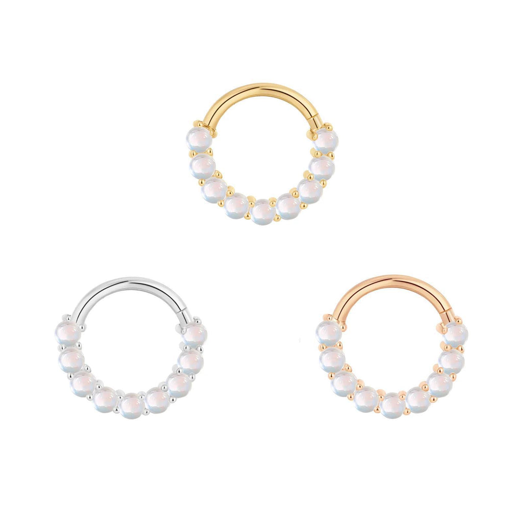 Buddha | 14k gold | Revel | Rainbow Moonstone