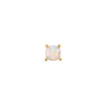 Buddha | 14k gold | Prong | Opal