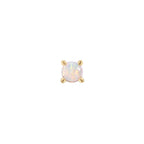Buddha | 14k gold | Prong | Opal