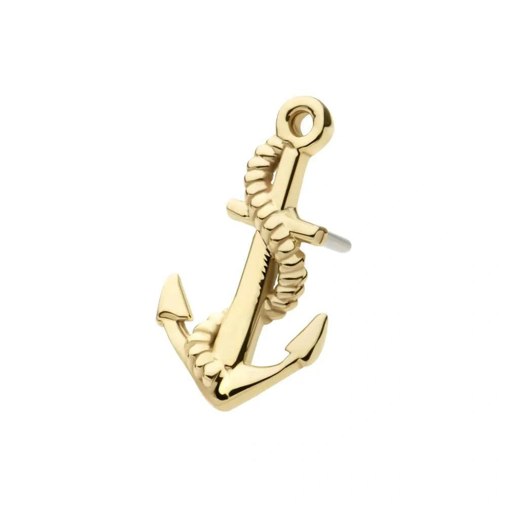 Invictus | 14k gold | Anchor