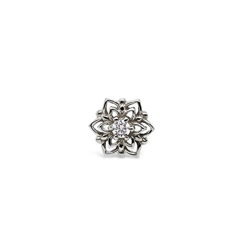 Buddha | 14k gold | Mandala | CZ