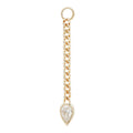 Buddha | 14k gold | Painkiller Charm | Swarovski Crystal CZ