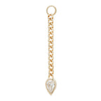 Buddha | 14k gold | Painkiller Charm | Swarovski Crystal CZ