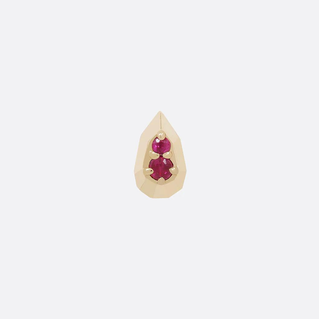 Tether | 14k gold | Hydro Gem | Ruby